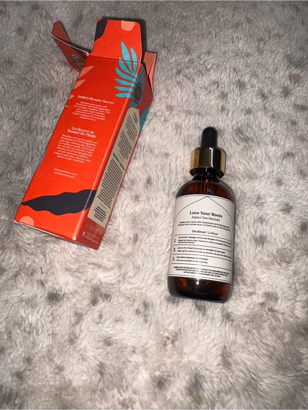 Fable & Mane Pre Wash Hair Oil